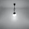 Lampa wisząca DIEGO 3 czarna